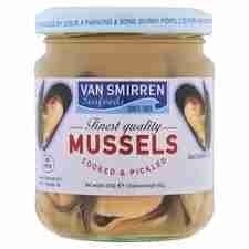 Van Smirren Mussels Cooked 8 Pickled 205G