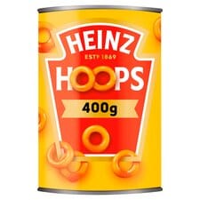 Heinz Spaghetti Hoops In Tomato Sauce 400G