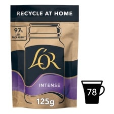 L'or. Intense Paper Refill Instant Coffee 125G