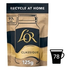 L'Or Classique Instant Coffee Paper Refill 125g