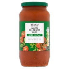 Tesco Smooth Bolognese Sauce 500g