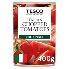 Tesco Italian Chopped Tomatoes 400G