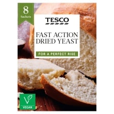 Tesco Fast Action Dried Yeast 56G