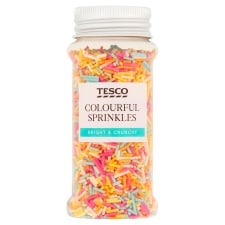 Tesco Colourful Sprinkles 70G