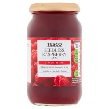 Tesco Seedless Raspberry Jam 454G