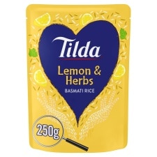 Tilda Lemon & Herbs Basmati Rice 250g