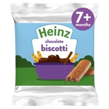 Heinz Chocolate Biscotti Baby Food Snacks 60g