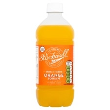 Stockwell & Co No Added Sugar Double Strength Orange Squash 750Ml