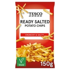 Tesco Potato Chip Snacks 150G