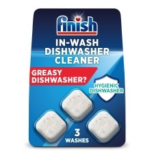 Finish In-Wash Dishwasher Cleaner Tablets 3 Pack