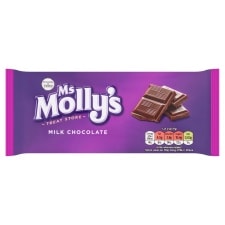 Ms Molly's Milk Chocolate Bar 100G