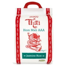 Tesco Thai Hom Mali Aaa Jasmine Fragrant Rice 5Kg