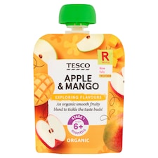 Tesco Apple & Mango Pouch 70G