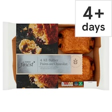 Tesco Finest All-Butter Pain Au Chocolat 4 pack