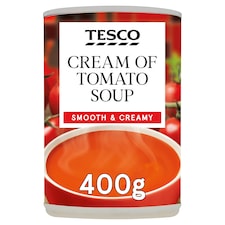 Tesco Cream Of Tomato Soup 400G