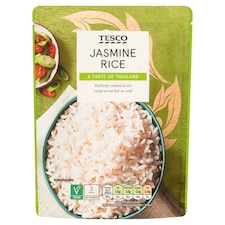 Tesco Microwave Jasmine Rice 250G
