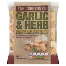 Crouton Company Garlic & Herb Croutons 40G