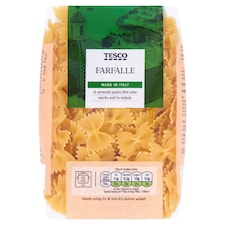 Tesco Farfalle Pasta Bows 500G