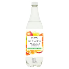 Tesco Orange & Mango Sparkling Water 1L