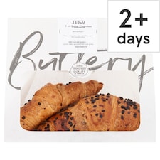 Tesco All Butter Chocolate Croissant 2 Pack