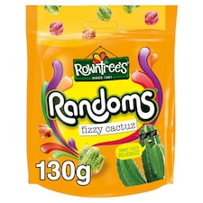 Rowntree's Randoms Fizzy Cactuz Sour Sweets 130g