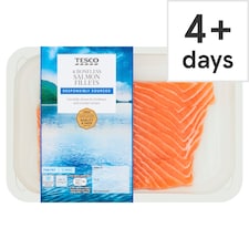 Tesco 4 Boneless Salmon Fillets 520G