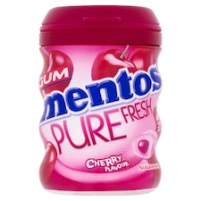 Mentos Pure Fresh Gum - Cherry Flavour 68g