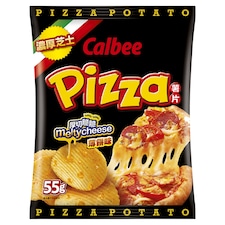 Calbee Pizza Potato Chips 55g