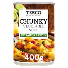 Tesco Chunky Vegetable Soup 400G