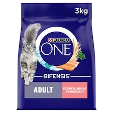 Purina One Cat Adult Salmon & Whole Grain 3Kg