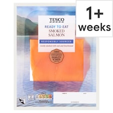 Tesco Smoked Salmon 50g