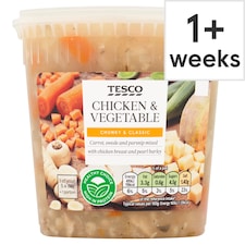 Tesco Chicken & Vegetable Soup 600G