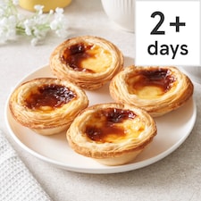 Tesco Pastel De Nata 4 Pack