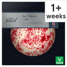Tesco Finest Red Velvet Cake 6 Servings