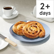 Tesco All Butter Pain Aux Raisin Pastry 2 Pack