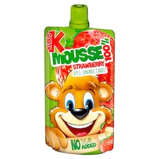 Kubus Strawberry, Apple, Banana, Carrot Mousse 100g