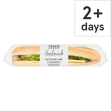 Tesco Wiltshire Ham Cheddar & Dijon Mustard Baguette