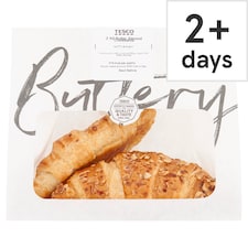 Tesco All Butter Almond Croissant 2 Pack