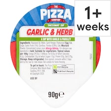 The Pizza Company Garlic & Herb Dip 90G