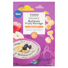 Tesco Organic Multigrain Fruity Porridge 200g