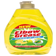 Elbow Grease Washing Up Liquid Lemon fresh Degreaser Dish Soap Pan Kitchen 600ml
