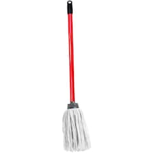 1 x Cotton Floor Mop Super Absorbent Cotton Mop Head With Handle