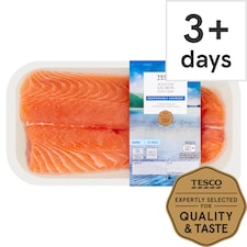 Tesco Boneless Salmon Half Side 500g