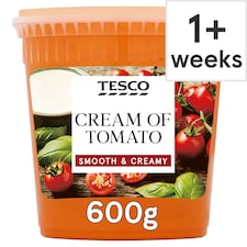 Tesco Cream Of Tomato Soup 600g