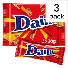 Daim Milk Chocolate Bar 3 Pack Multipack
