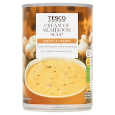 Tesco Cream Of Mushroom Soup 400G