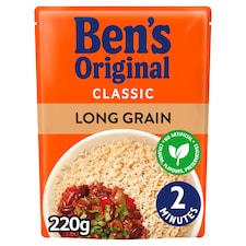 Ben's Original Long Grain Microwave Rice 220g