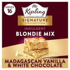 Mr Kipling Signature Vanilla and White chocolate Blondie 368g