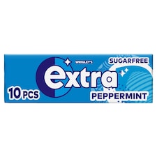 Extra Peppermint Sugarfree Chewing Gum 10 Pieces