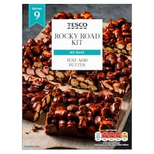 Tesco Rocky Road Traybake Kit 225g